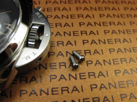 crown guard screws for panerai watches